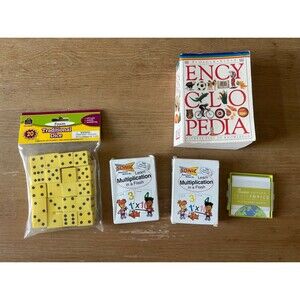 Kids Learning Multiplication Flash Cards Dice Table Topics Christmas Gift Toys